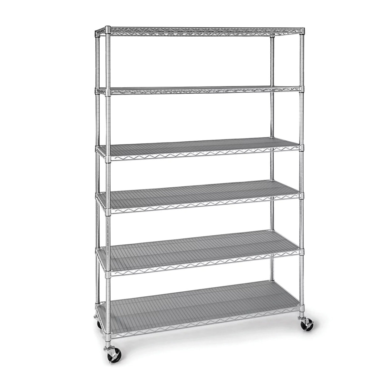 Member's Mark 6-Tier NSF Heavy Duty Wire Shelving, 47.75" W X 18" D X 75.5" H - Bellso